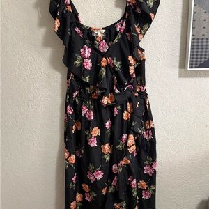 Floral Ruffle Dress